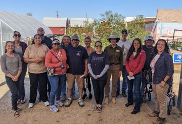 Program participants at the Maricopa Cooperative Extension